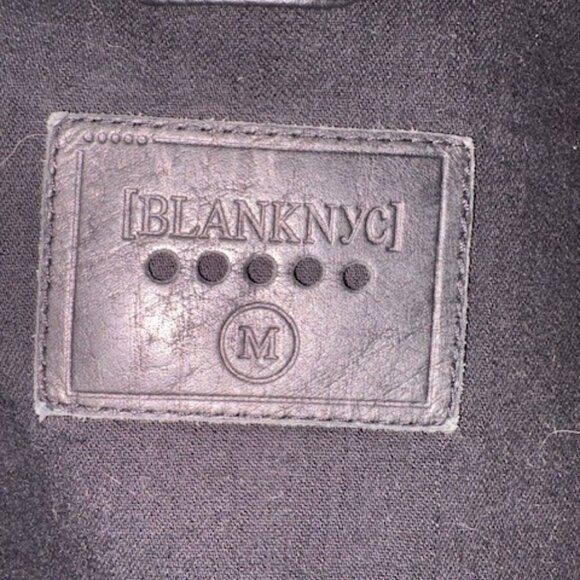 Denim & Faux Leather jacket. - Picture 3 of 3